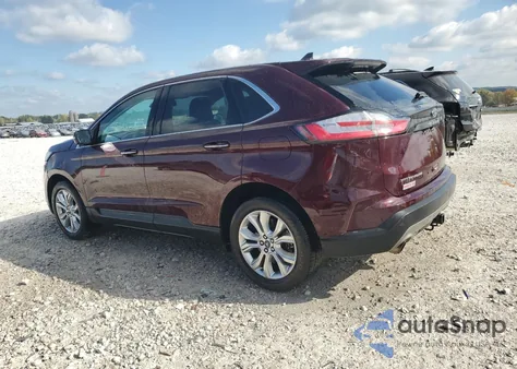 2021 Ford Edge Titanium from USA, damaged, VIN 2FMPK4K90MBA41983